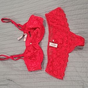 Dream angels wicked bra and match back